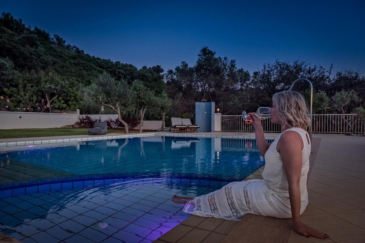 Cretan Blu Platanias Vila Platanés Exterior foto