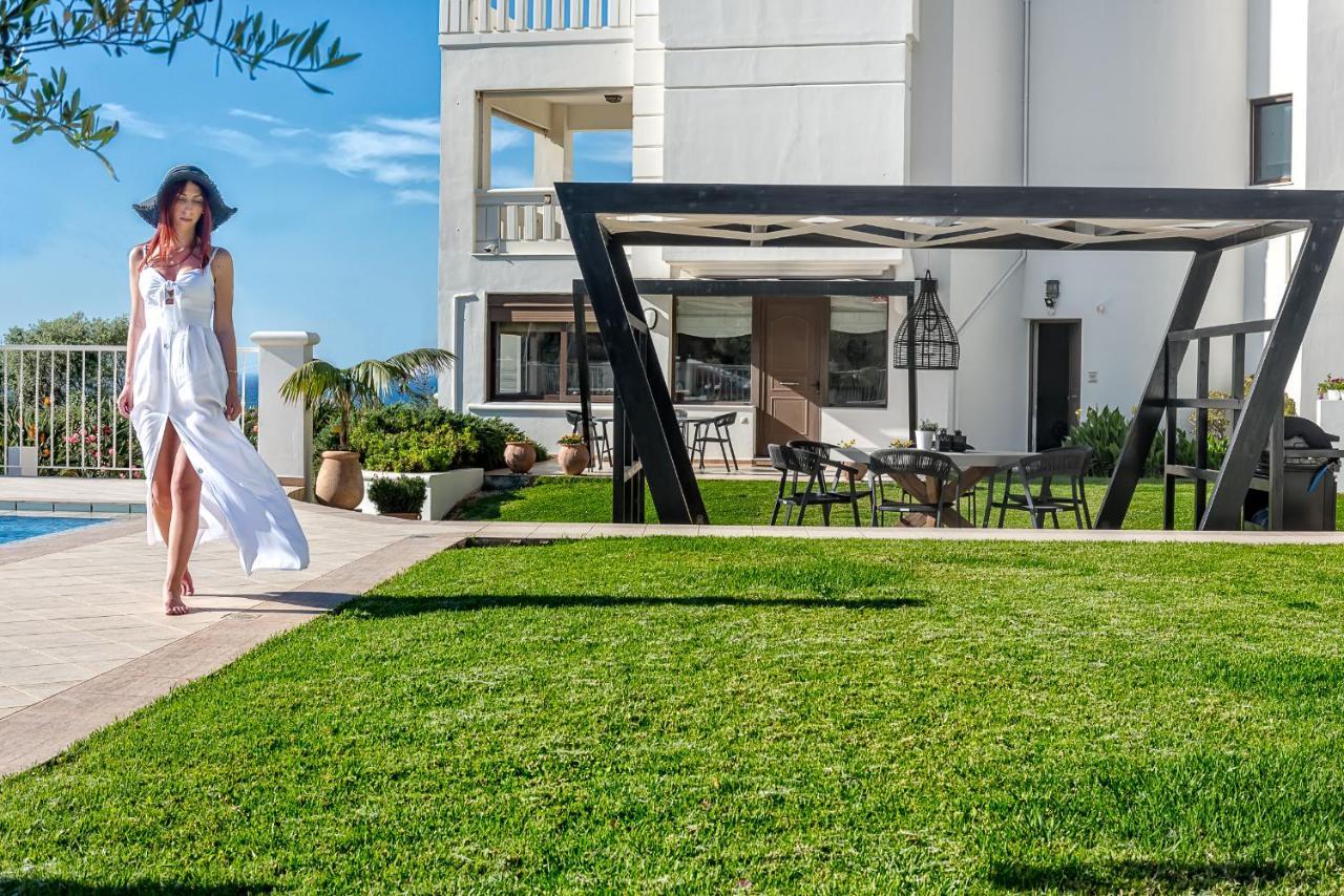 Cretan Blu Platanias Vila Platanés Exterior foto