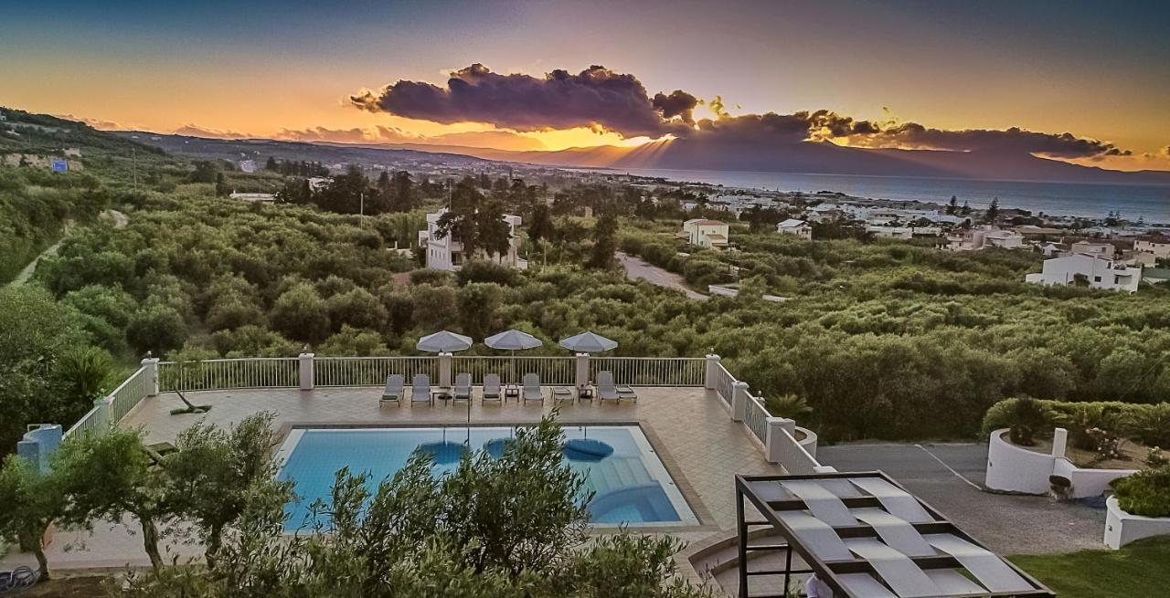 Cretan Blu Platanias Vila Platanés Exterior foto
